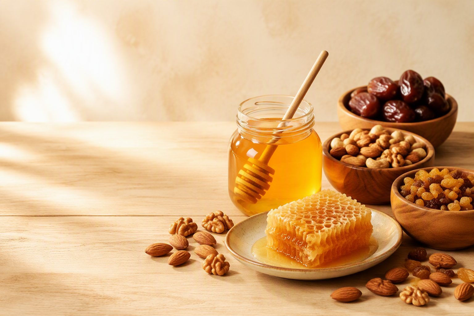 মধু ও শুকনা ফল